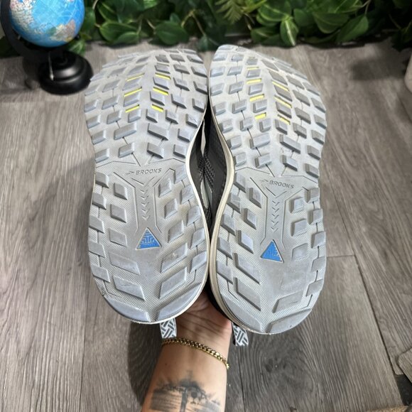 Brooks Cascadia 14 Trail Running Shoes Women's Size 9.5 B Gray  Blue Sneakers - Picture 7 of 12